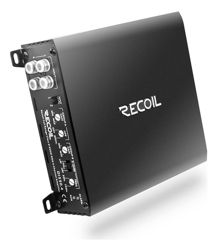 Recoil Di550.4 Amplificador De Audio Para Coche Clase D De 4