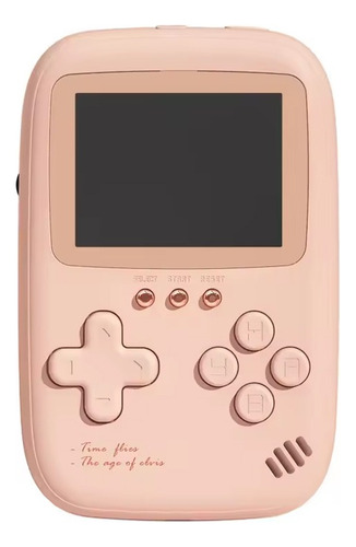 Consola De Videojuegos Con Función De Cargador Portátil Rosa