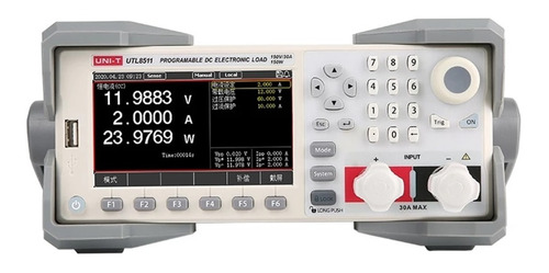 Uni-t Carga Electrónica Fuente Dc Programable Utl8511 150w 