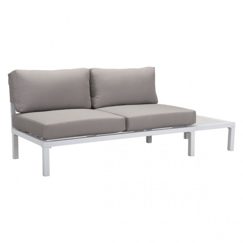 Imagen 2 de 10 de Mesa Lateral Modelo Santorini - Blanco Këssa Muebles