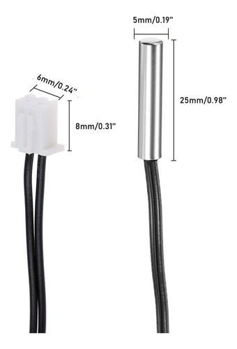 Sonda De Sensor De Temperatura De Termistor Ntc De 10 K, 395