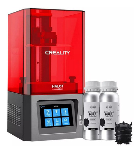 Impresora 3d Creality Halot-one + 2 Resinas Uv Hellbot 250g