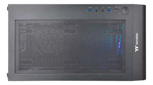 Gabinete S200 Plus Tg Argb Black Mesh Thermaltake Color Negro