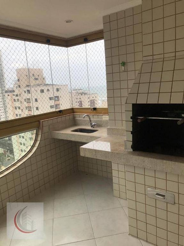 Imagem 11 de 26 de Apartamento Com 2 Dormitórios À Venda, 103 M² Por R$ 480.000,00 - Tupi - Praia Grande/sp - Ap2295