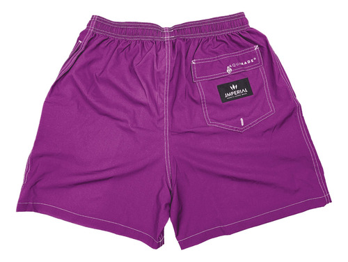 Imagem 2 de 9 de Bermuda Praia Blackberry - Roxo
