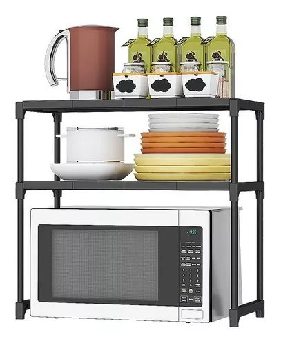 Rack Estante Soporte para Microondas y Hornos Cocina Organizadores