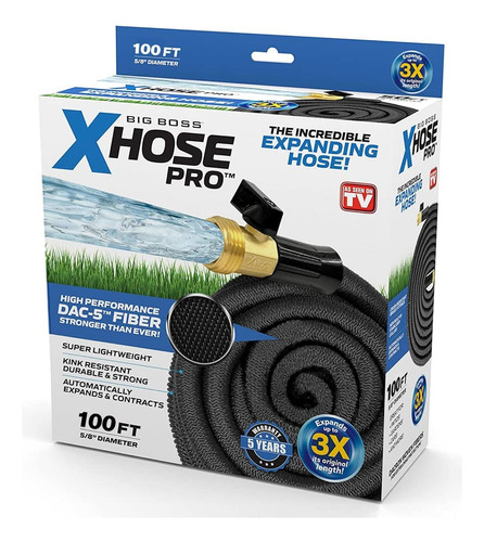 Manguera Jardin Extensible X-hose Pro Agua Retractil Ligera