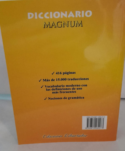 Diccionario Español -portugues - Portugues Español - Magnum