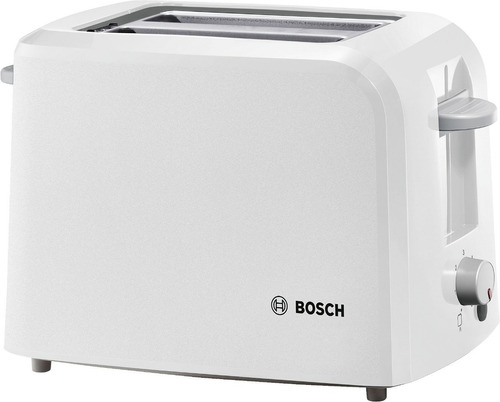 Tostadora Compactclass Bosch Tat3a011 Blanca 2 Panes Ebz