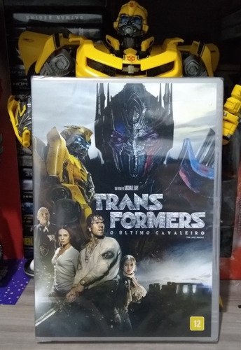 Dvd Transformers: O Último Cavaleiro - Original, Lacrado