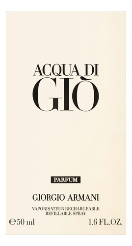 Giorgio Armani Acqua Di Gio Parfum 50 Ml Para Hombre