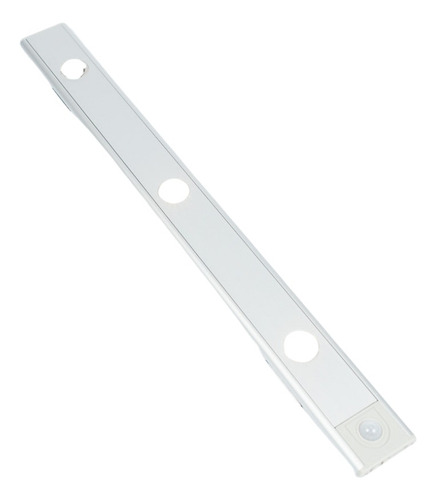 Luz Led Plegable 3 Tonos Escritorio Mesa Usb Cocina 40 Cm Estructura Plateado