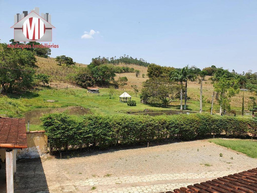 Linda Chácara Com 5 Dormitórios, Pomar, Horta, Galinheiro, 05 Tanques Para Peixes, Campinho, À Venda, 13000 M² Por R$ 750.000 - Pinhalzinho/sp - Ch0778
