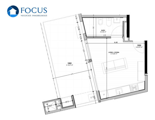 Venta Apartamento Penthouse Monoambiente Con Terraza Y Parrillero En Cordón