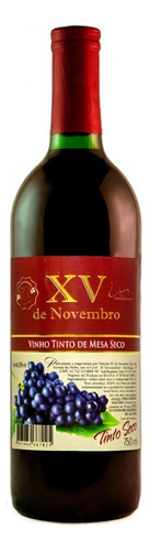 Vinho De Mesa Tinto Seco - 750ml