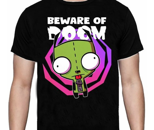 Invasor Zim - Gir - Polera Cartoons - Cyco Records