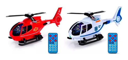 Juguete Helicóptero Control Remoto Luces Sonidos Move Niños