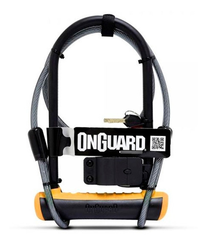 Candado  Bicicleta Seguridad Onguard U-lock Neon Series Dt