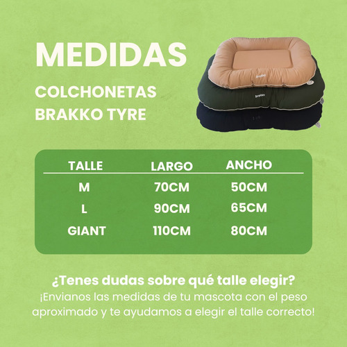 Colchoneta Perros Antidesgarro Impermeable Brakko Tyre Large