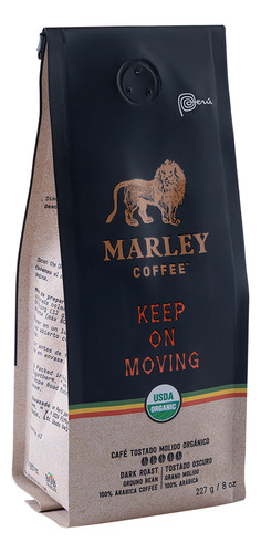 Café Grano Molido · Keep On Moving 227 G · Marley Coffee