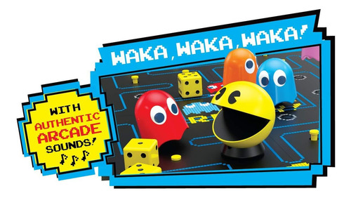 Pac-man The Board Game Juego De Mesa Juegopoly (Reacondicionado)