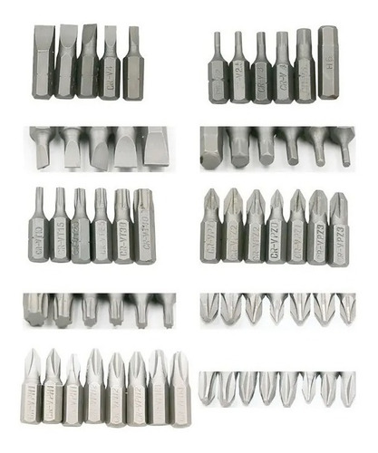 Juego De 33 Puntas Destor/ Adaptador Magnet Kraft Bohrer