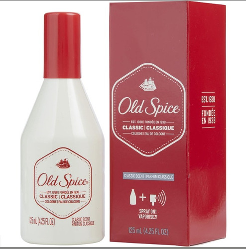 Old Spice Colonia Clasica 125 Ml. Envio Gratis.