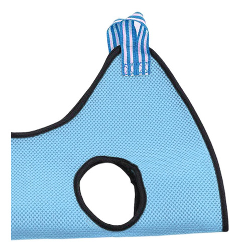 Hamaca Auxiliar De Baño Para Mascotas Y Gatos, Color Azul