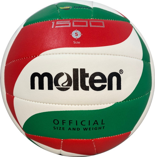 Balón De Voleibol Molten V5m1500 Cosido A Maquina #5 Suave