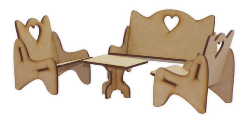 Imagen 3 de 4 de Muebles Para Casita De Muñecas Barbie - Nro. 6 Promo
