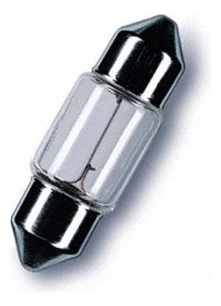 Kit 10 Lampara Tubular Auto Orginal Osram C5w 12v 5w 36mm