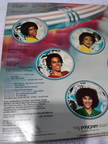 Vinil The Sylvers Disco Fever Lp Brasil 1979 Compre Já (Usado)