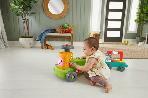 Fisher-price Juguete Para Bebés Tractor Aprendizaje 4 En 1 C