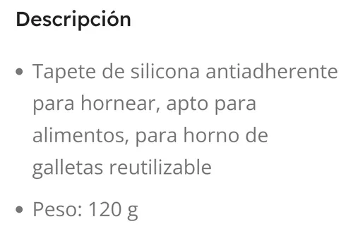 Mat De Silicón Para Hornear