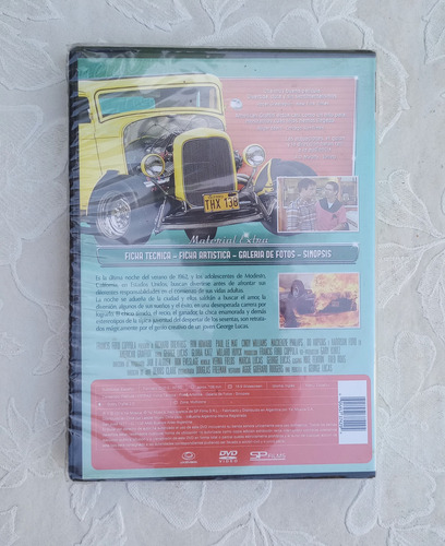American Graffiti George Lucas Dvd Nuevo Sellado Belgrano