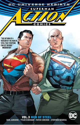 Superman Action Comics Vol 3 Men Of Steel (inglés)