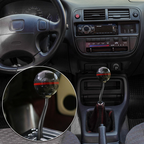 Kit De Palanca De Cambios Negra De Tiro Corto Para Honda