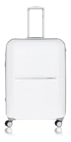 Maleta Samsonite Octolite Grande Color Blanco Lisa