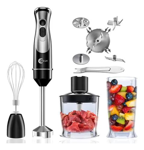 Licuadora De Mano Fkn Immersion Con 4 Balones Intercambiable