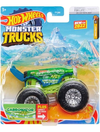 Monster Trucks Hot Wheels Carbonator Xxl 1:64 - Mattel