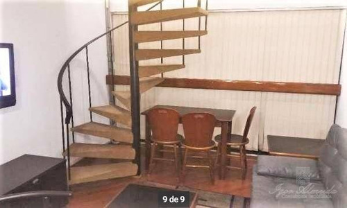 Imagem 3 de 8 de Flat Com 1 Dormitório Para Alugar, 40 M² Por R$ 2.500,00/mês - Paraíso - São Paulo/sp - Fl0103