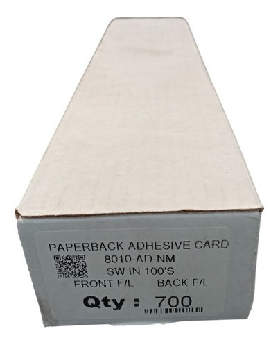 Tarjetas De Pvc Blanco Cardmark Con Reverso Adhesivo 700pz