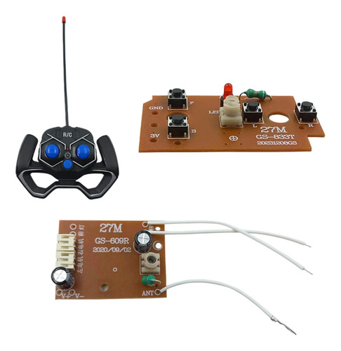 Placa Transmisora Placa Receptora 4 Canales Diy Pieza De