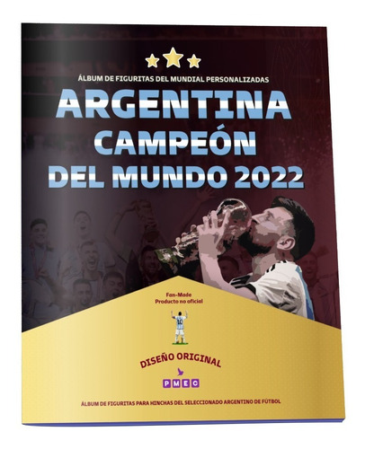Álbum De Figuritas Del Mundial Argentina Campeón Del Mundo 