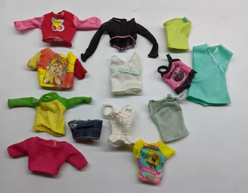 Lote Kit Roupinhas Roupas Filho Filha Barbie Criança Bebê Antiga Antigo  Colecionáveis, Brinquedo Barbie Usado 75011824