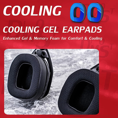 Almohadillas Para Auriculares Astro A50 Gen 3, Negro Y Azul