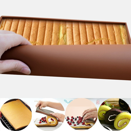 Em Bandeja De Silicone De 2 Peças Para Tortas, Potes,