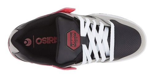 Zapatillas Osiris Pxl Lt Grey / Black / Red (1331)