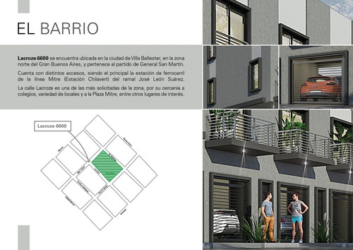 Imagen 11 de 26 de Venta Dpto Duplex En Villa Ballester 3 Ambientes Con Cochera