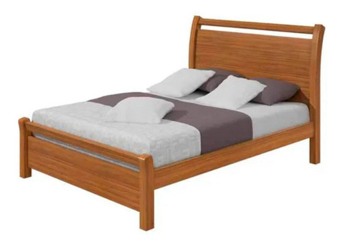 Cama De Casal Reali Rovere Naturale Lopas
